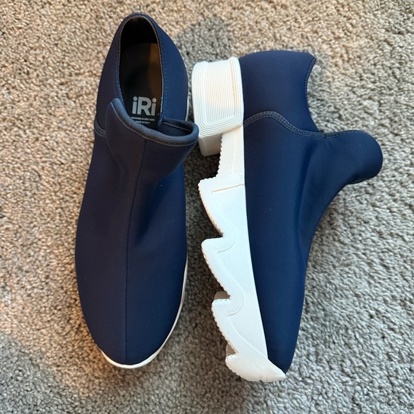 Iri Shoes - iRi dark blue neoprene sneakers
